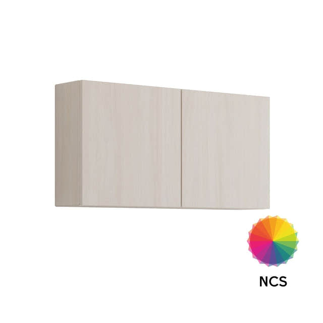 Dansani Calidris Glatt Overskap 2 dører NCS eik / 40cm Dansani Sideskap bad DA-C97-1066