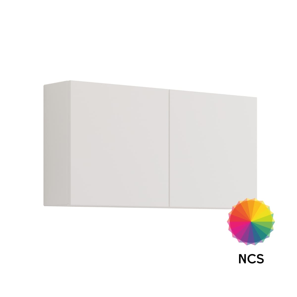 Dansani Calidris Glatt Overskap 2 dører NCS farge / 40cm Dansani Sideskap bad DA-C97-1099