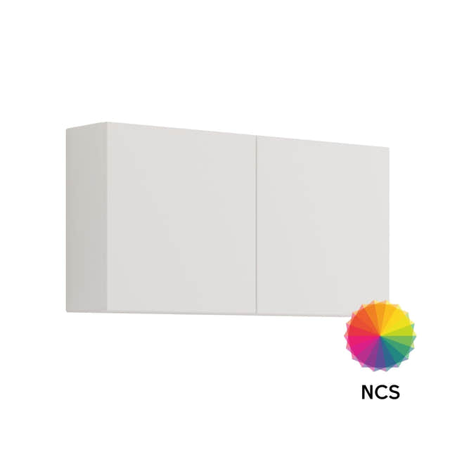 Dansani Calidris Glatt Overskap 2 dører NCS farge / 40cm Dansani Sideskap bad DA-C97-1099