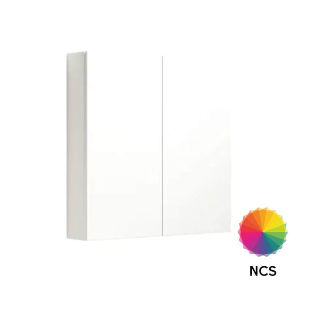 Dansani Calidris Glatt Overskap 2 dører NCS farge Dansani Sideskap bad DA-C34-1099