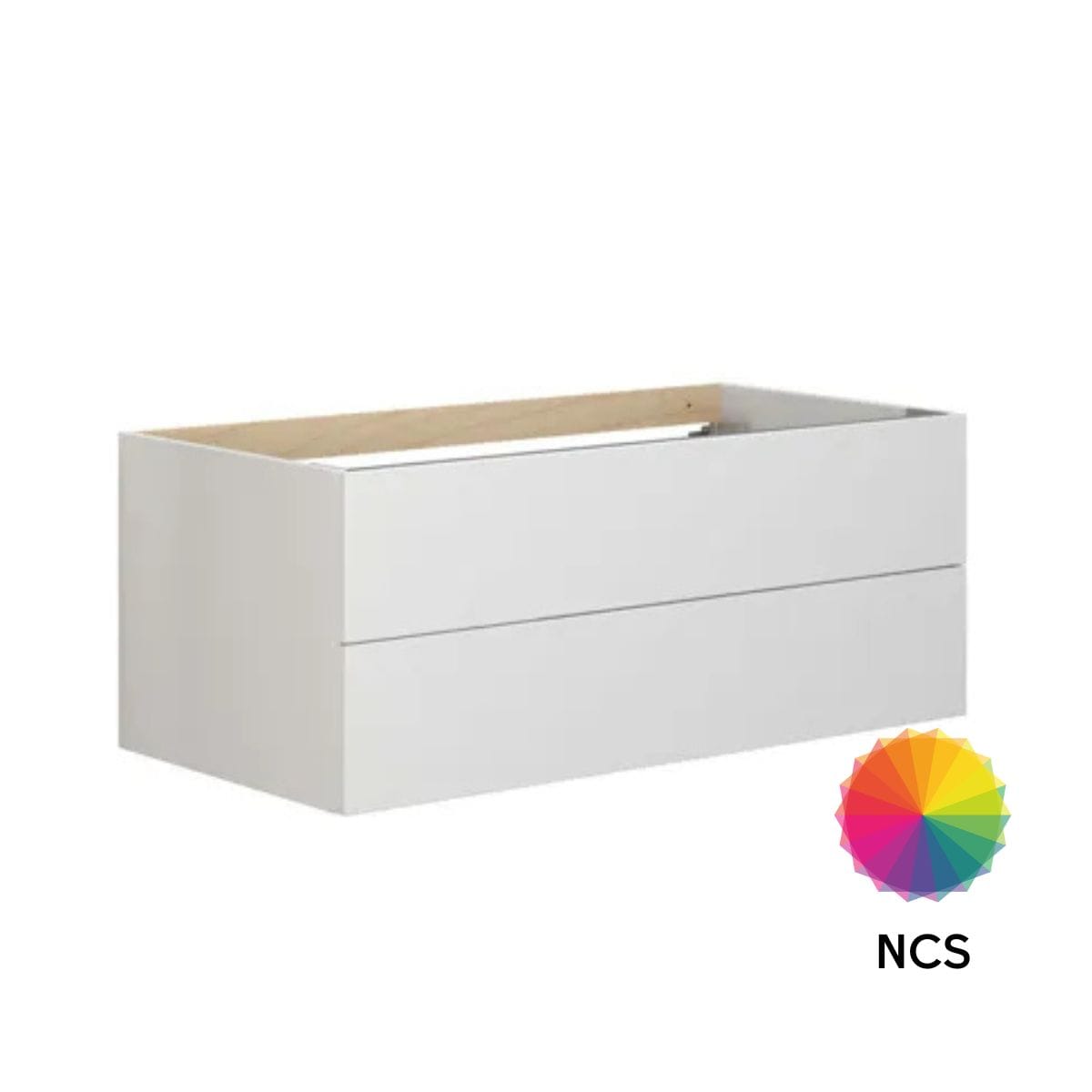 Dansani Calidris Glatt Servantskap 2 skuff D50cm NCS eik / 100cm Dansani Servantskap DA-C23-1066