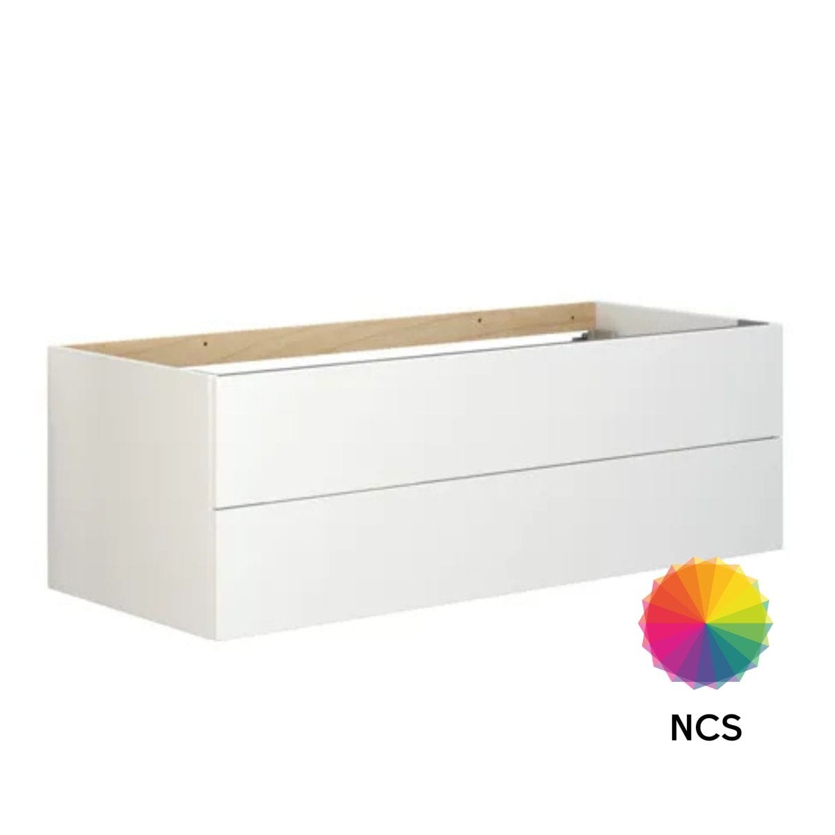 Dansani Calidris Glatt Servantskap 2 skuff D50cm NCS farge / 120cm Dansani Servantskap DA-C24-1099