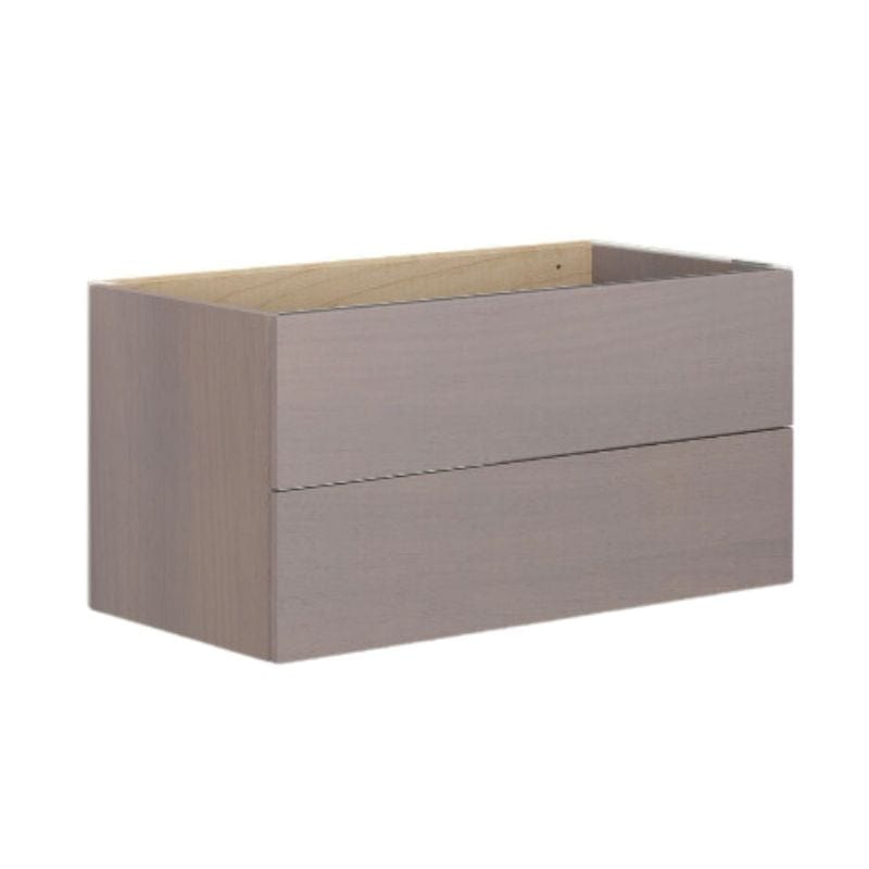 Dansani Calidris Glatt Servantskap D40cm 2 skuff Grå eik / 80cm Dansani Servantskap DA-C07-1076