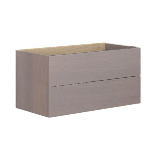 Dansani Calidris Glatt Servantskap D40cm 2 skuff Grå eik / 80cm Dansani Servantskap DA-C07-1076