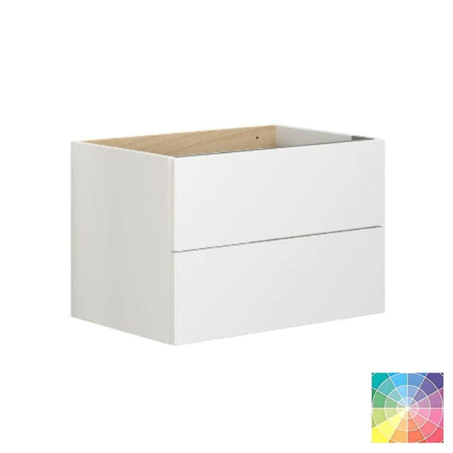 Dansani Calidris Glatt Servantskap D40cm 2 skuff NCS eik / 60cm Dansani Servantskap DA-C06-1066