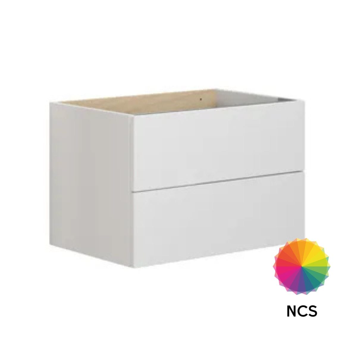 Dansani Calidris Glatt Servantskap D40cm 2 skuff NCS eik / 60cm Dansani Servantskap DA-C06-1066