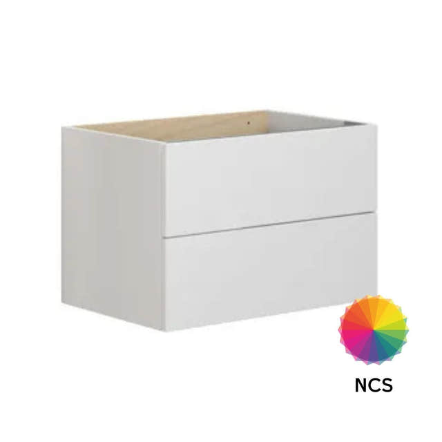 Dansani Calidris Glatt Servantskap D40cm 2 skuff NCS eik / 60cm Dansani Servantskap DA-C06-1066