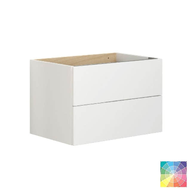 Dansani Calidris Glatt Servantskap D40cm 2 skuff NCS farge / 60cm Dansani Servantskap DA-C06-1099