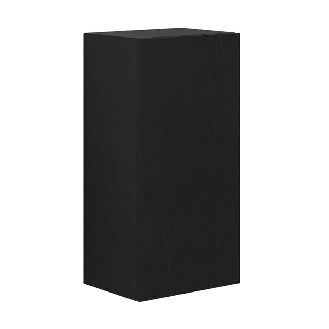 Dansani Calidris Glatt Skap 1 dør D30cm Eik noir / Høyre / 80cm Dansani Sideskap bad DA-C36-1144