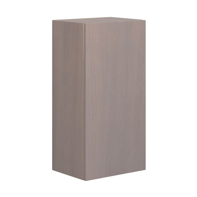 Dansani Calidris Glatt Skap 1 dør D30cm Grå eik / Høyre / 80cm Dansani Sideskap bad DA-C36-1176