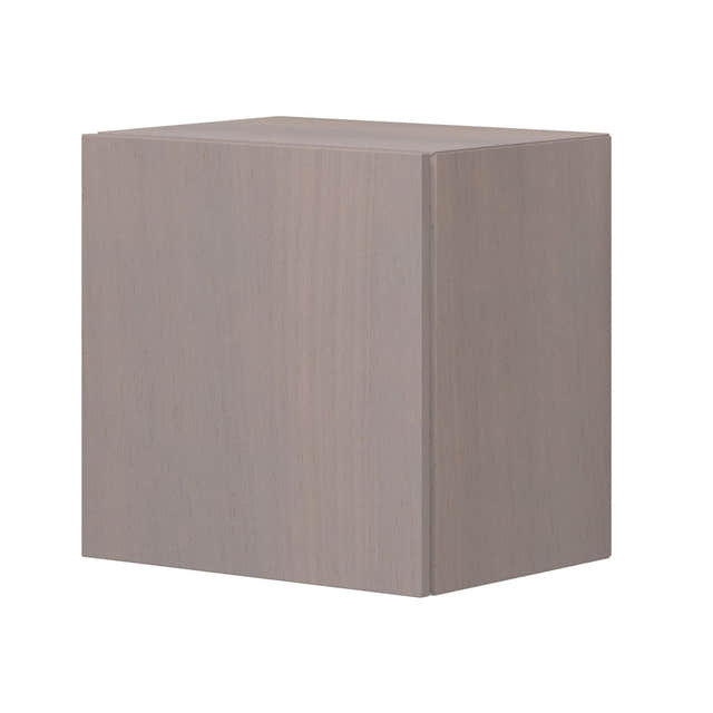 Dansani Calidris Glatt Skap 1 dør D30cm Grå eik / Venstre / 40cm Dansani Sideskap bad DA-C35-1276