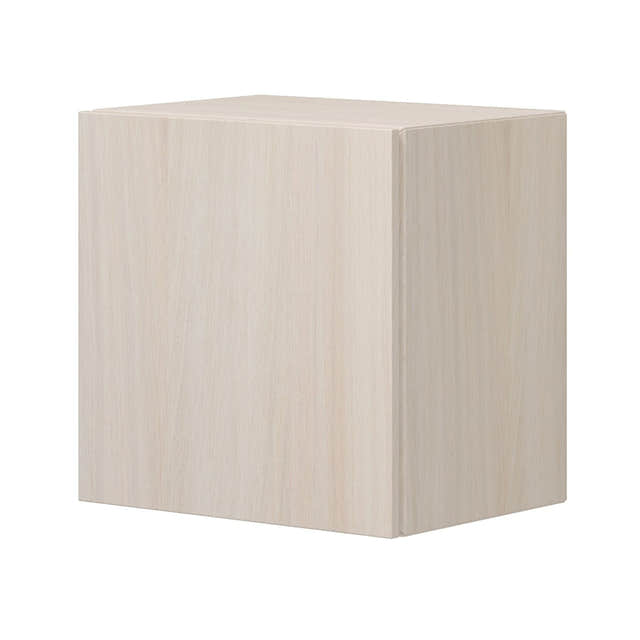 Dansani Calidris Glatt Skap 1 dør D30cm Hvit eik / Venstre / 40cm Dansani Sideskap bad DA-C35-1275