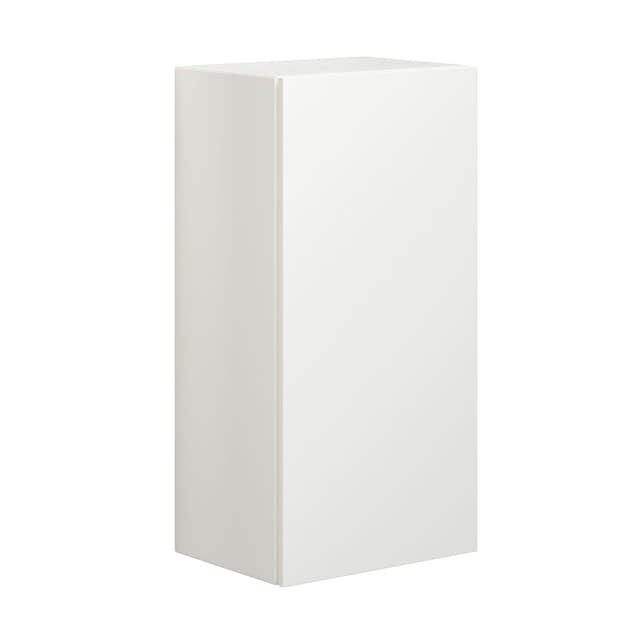 Dansani Calidris Glatt Skap 1 dør D30cm Hvit matt / Høyre / 80cm Dansani Sideskap bad DA-C36-1110