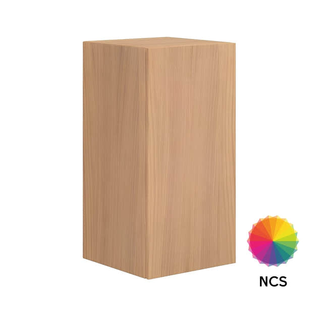 Dansani Calidris Glatt Skap 1 dør D40cm NCS eik / Høyre Dansani Sideskap bad DA-C38-1166