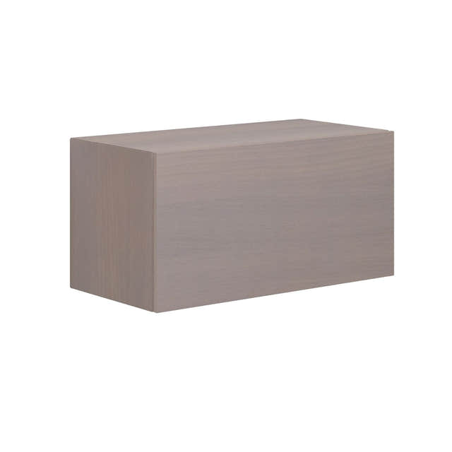 Dansani Calidris Glatt Skap 1 skuff D40cm Grå eik / 80cm Dansani Sideskap bad DA-C41-1076