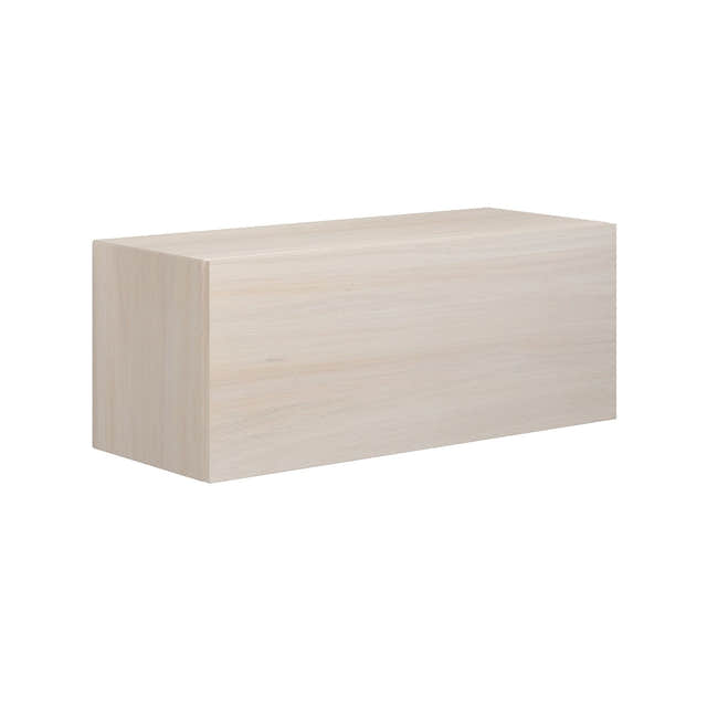 Dansani Calidris Glatt Skap 1 skuff D40cm Hvit eik / 100cm Dansani Sideskap bad DA-C42-1075