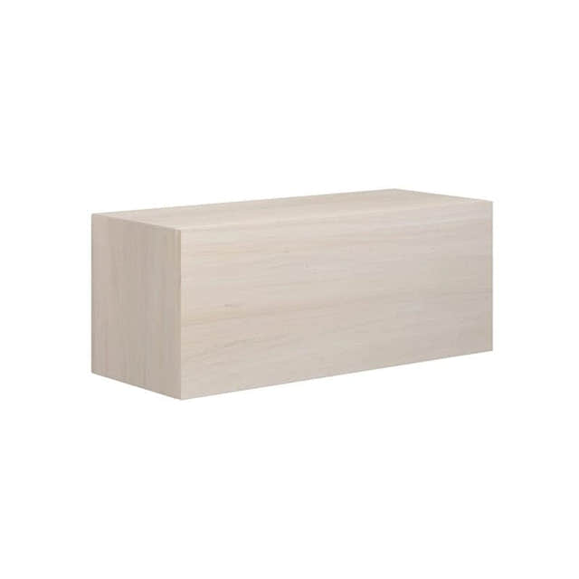 Dansani Calidris Glatt Skap 1 skuff D40cm Hvit eik / 100cm Dansani Sideskap bad DA-C42-1075