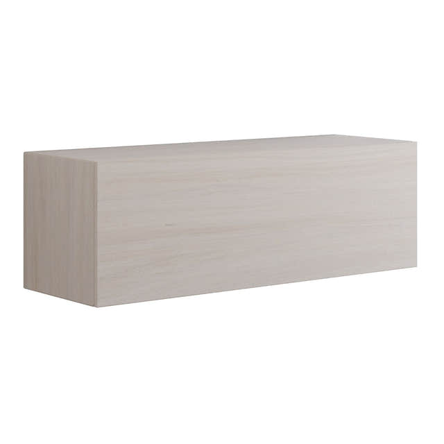 Dansani Calidris Glatt Skap 1 skuff D40cm Hvit eik / 120cm Dansani Sideskap bad DA-C122-1075