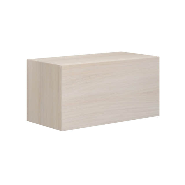 Dansani Calidris Glatt Skap 1 skuff D40cm Hvit eik / 80cm Dansani Sideskap bad DA-C41-1075