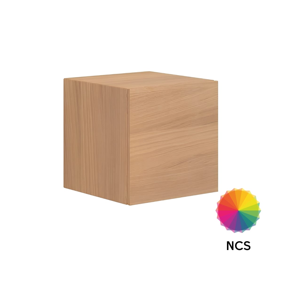 Dansani Calidris Glatt Skap 1 skuff D40cm NCS eik / 40cm Dansani Sideskap bad DA-C39-1066