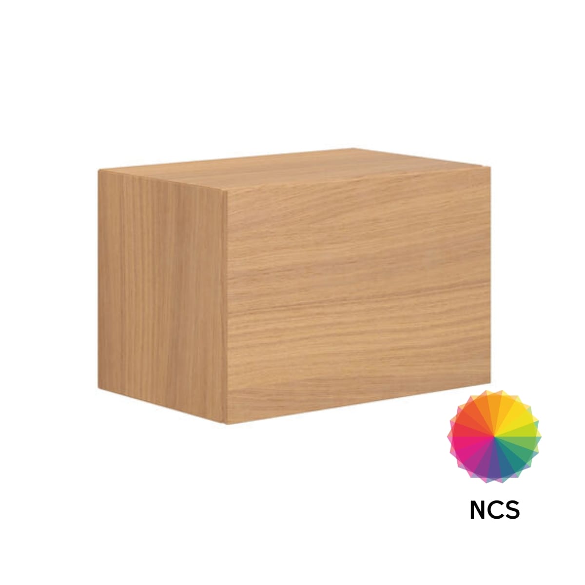 Dansani Calidris Glatt Skap 1 skuff D40cm NCS eik / 60cm Dansani Sideskap bad DA-C40-1066