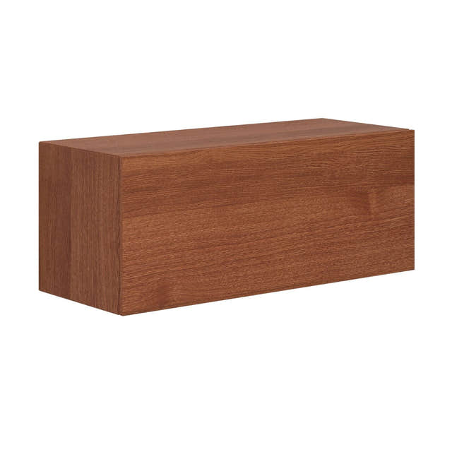 Dansani Calidris Glatt Skap 1 skuff D40cm Rødbrun eik / 100cm Dansani Sideskap bad DA-C42-1077