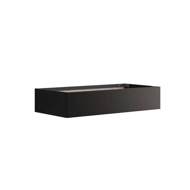 Dansani Calidris Glatt Skap 1 skuff D50cm Eik noir / 100cm / 20cm Dansani Sideskap bad DA-C85-1044