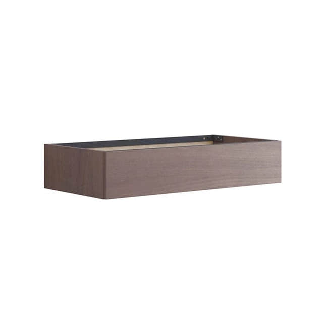 Dansani Calidris Glatt Skap 1 skuff D50cm Grå eik / 100cm / 20cm Dansani Sideskap bad DA-C85-1076