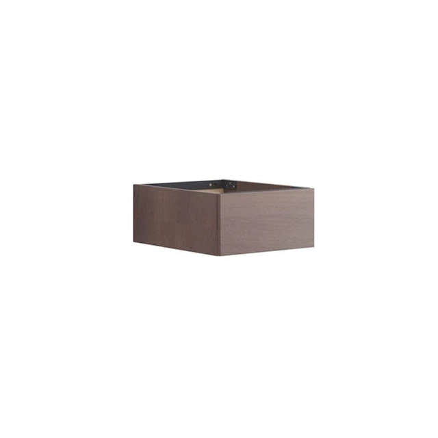 Dansani Calidris Glatt Skap 1 skuff D50cm Grå eik / 40cm / 20cm Dansani Sideskap bad DA-C82-1076