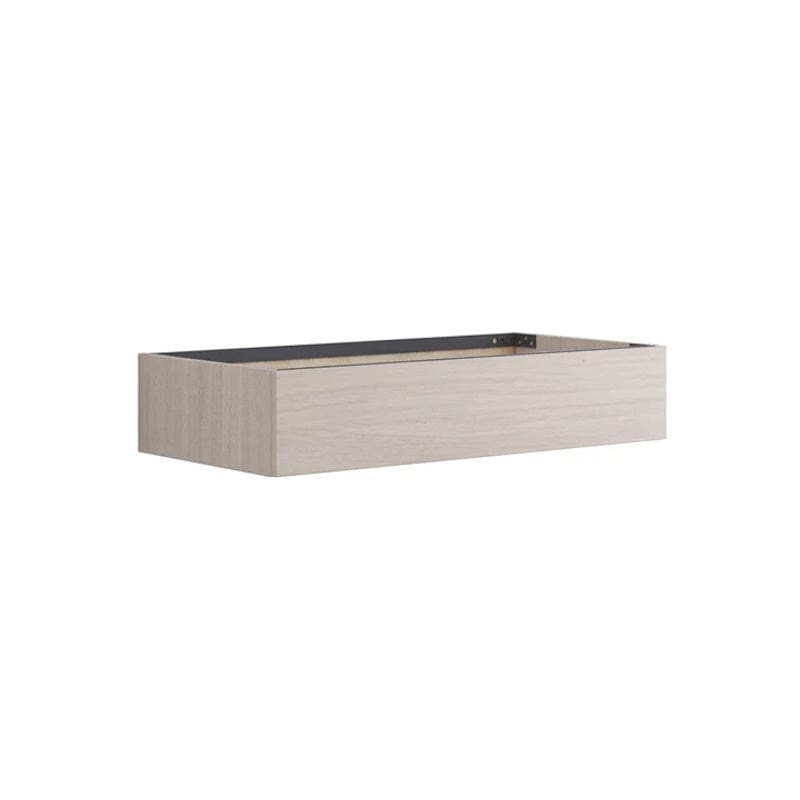 Dansani Calidris Glatt Skap 1 skuff D50cm Hvit eik / 100cm / 20cm Dansani Sideskap bad DA-C85-1075