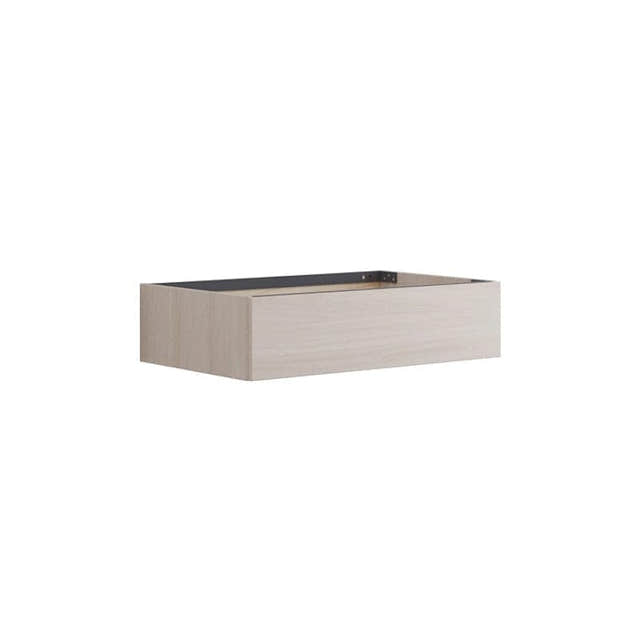 Dansani Calidris Glatt Skap 1 skuff D50cm Hvit eik / 80cm / 20cm Dansani Sideskap bad DA-C84-1075
