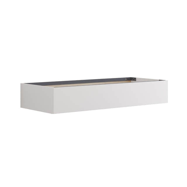 Dansani Calidris Glatt Skap 1 skuff D50cm Hvit matt / 120cm / 20cm Dansani Sideskap bad DA-C86-1010