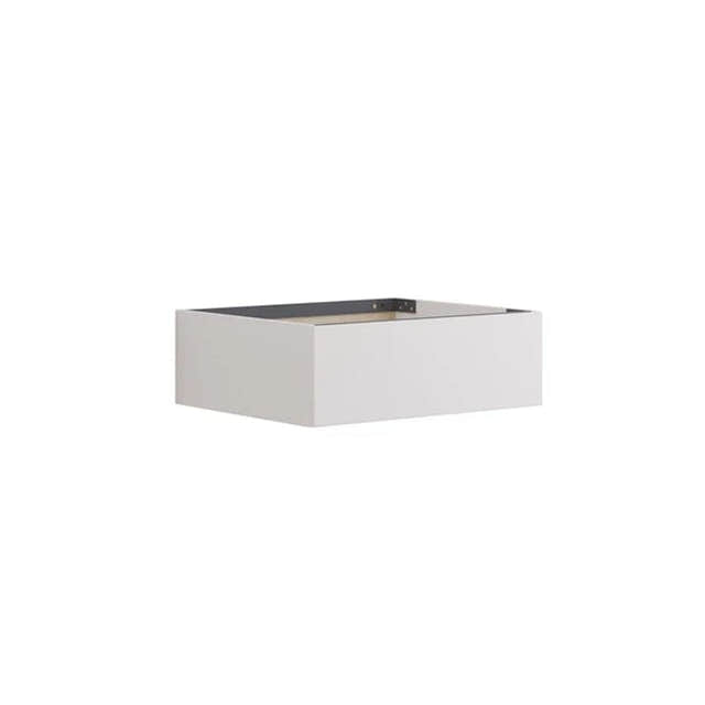 Dansani Calidris Glatt Skap 1 skuff D50cm Hvit matt / 60cm / 20cm Dansani Sideskap bad DA-C83-1010