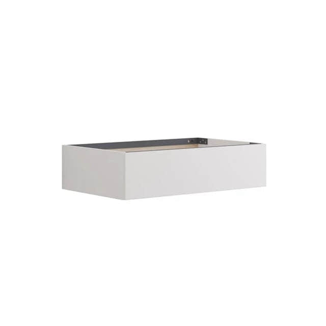 Dansani Calidris Glatt Skap 1 skuff D50cm Hvit matt / 80cm / 20cm Dansani Sideskap bad DA-C84-1010