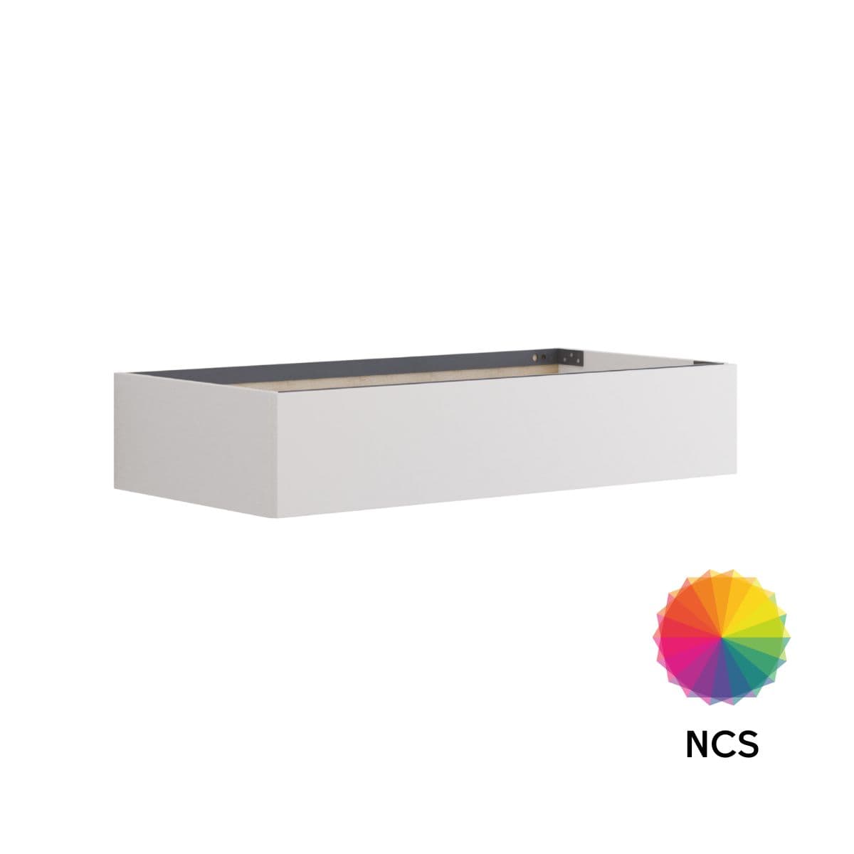 Dansani Calidris Glatt Skap 1 skuff D50cm NCS farge / 100cm / 20cm Dansani Sideskap bad DA-C85-1099