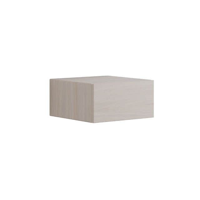 Dansani CALIDRIS Glatt Skap 1 skuff H20cm Hvit eik / 40cm Dansani Sideskap bad DA-C96-1075