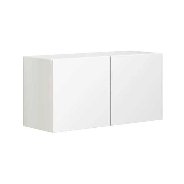 Dansani Calidris Glatt Skap 2 dører D30cm Hvit matt Dansani Sideskap bad DA-C37-1010