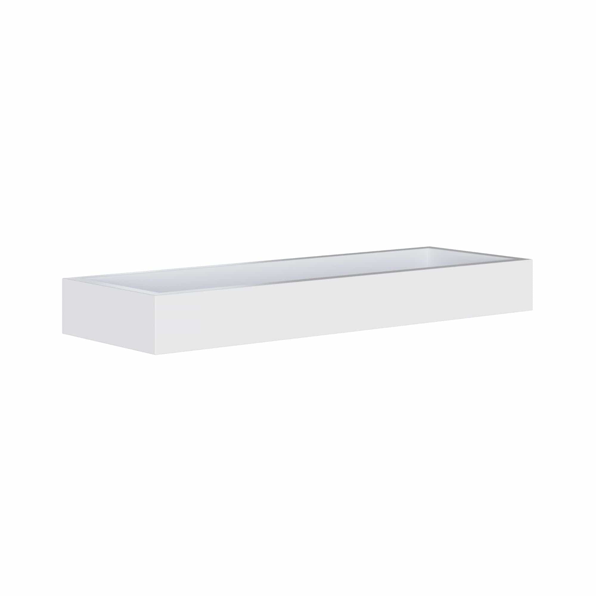 Dansani Calidris Hyllemodul til veggmontering Hvit matt / 40cm Dansani Baderomshylle DA-C73-0010