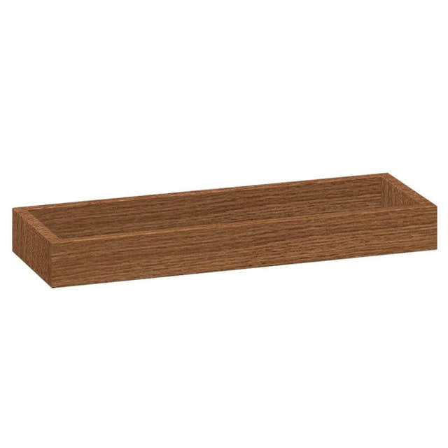 Dansani Calidris Hyllemodul til veggmontering Rødbrun eik / 40cm Dansani Baderomshylle DA-C73-0077