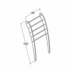 Dansani CALIDRIS Mobile Håndkleholder