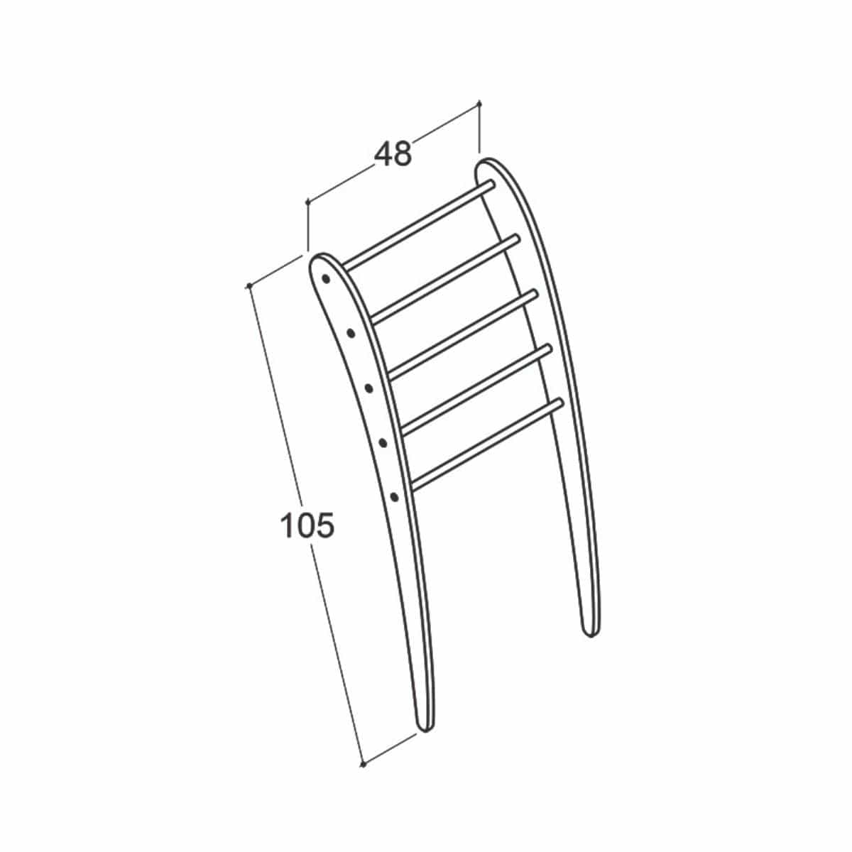 Dansani Calidris Mobile Håndkleholder Dansani Håndklestang