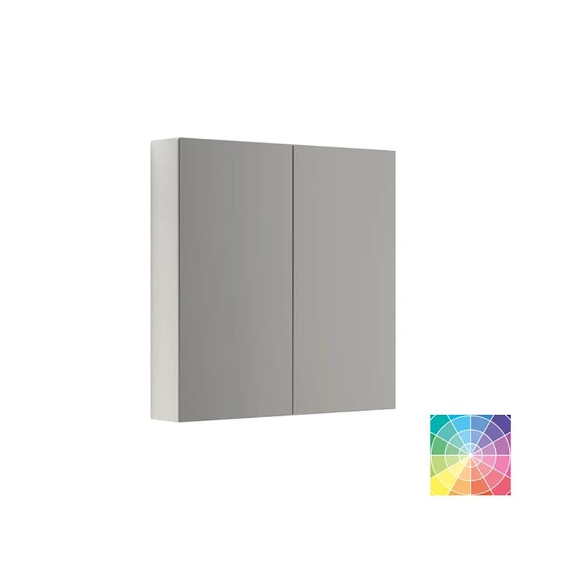 Dansani Calidris Overskap 2 dører B80xH80xD15cm - Speil NCS farge Dansani Sideskap bad DA-C34-5099
