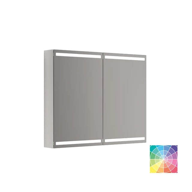 Dansani Calidris Parallel Speilskap 100cm 2 dører / NCS eik Dansani Speilskap DA-S840-166