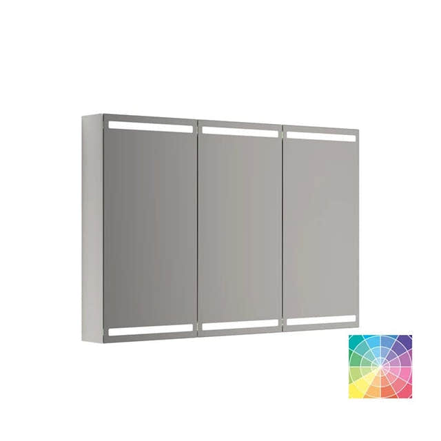 Dansani Calidris Parallel Speilskap 120cm 3 dører / NCS eik Dansani Speilskap DA-S843-166
