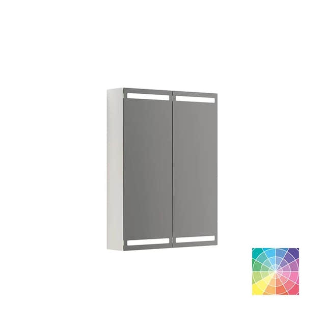 Dansani Calidris Parallel Speilskap 60cm 2 dører / NCS farge Dansani Speilskap DA-S846-199