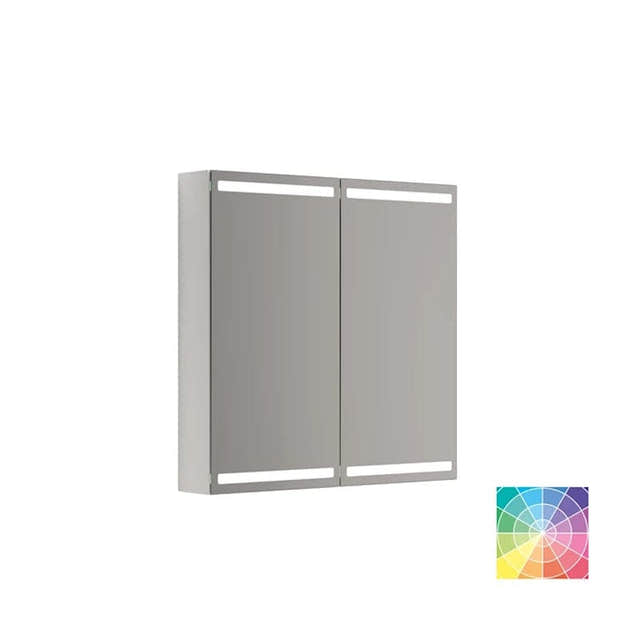 Dansani Calidris Parallel Speilskap 80cm 2 dører / NCS eik Dansani Speilskap DA-S848-166