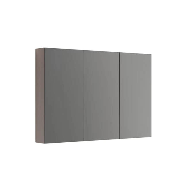 Dansani Calidris Primo Speilskap Grå eik / 120cm 3 dører Dansani Speilskap DA-S853-176