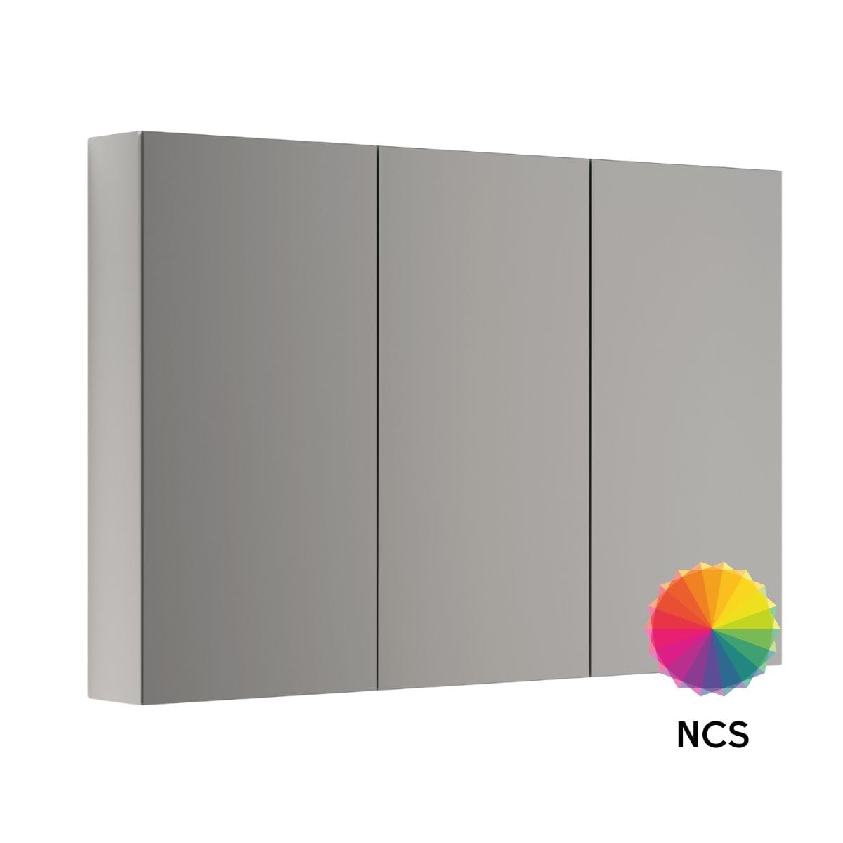 Dansani Calidris Primo Speilskap NCS eik / 120cm 3 dører Dansani Speilskap DA-S853-166