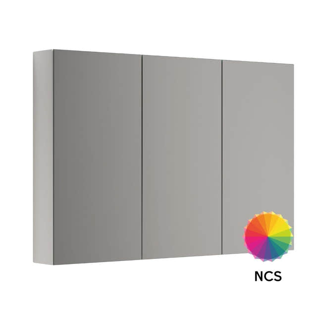 Dansani Calidris Primo Speilskap NCS eik / 120cm 3 dører Dansani Speilskap DA-S853-166