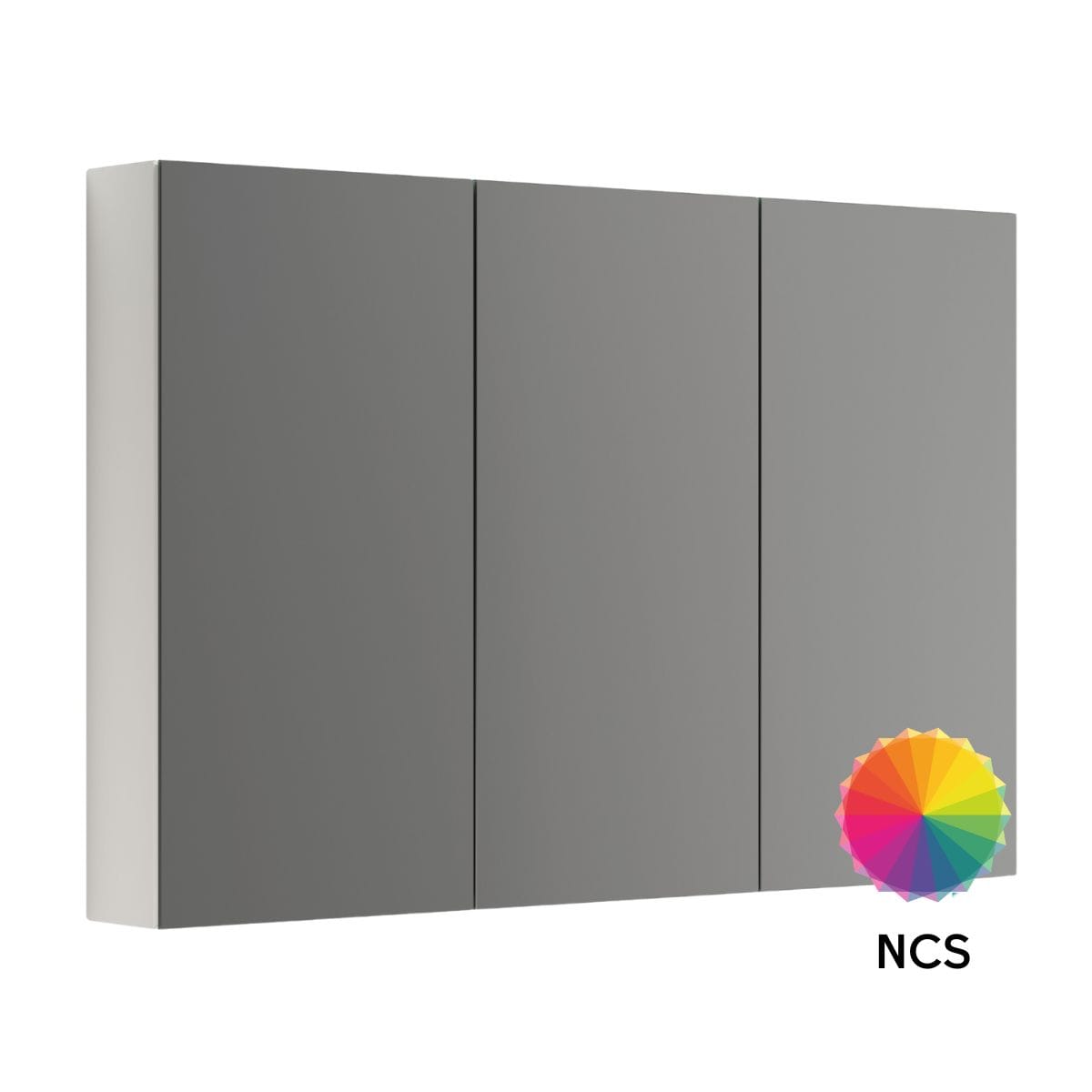 Dansani Calidris Primo Speilskap NCS farge / 120cm 3 dører Dansani Speilskap DA-S853-199